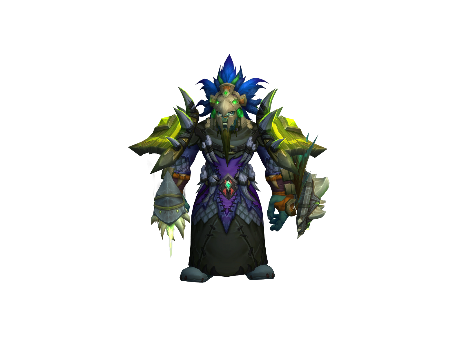 Celesham 3D character render
