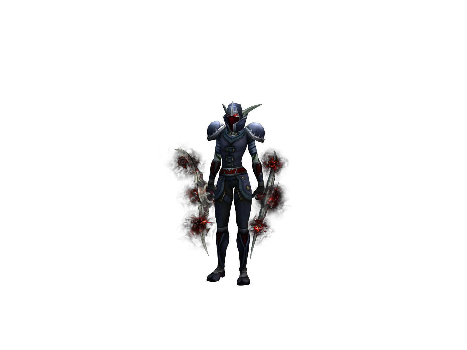 blackblie 3D character render