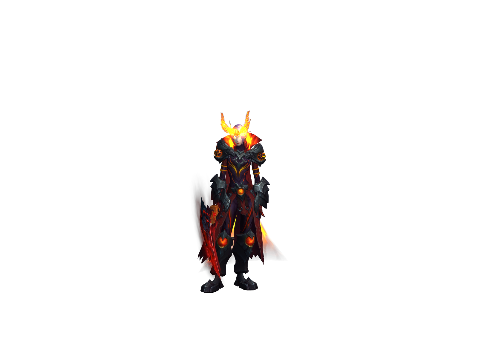 Mirajânê 3D character render