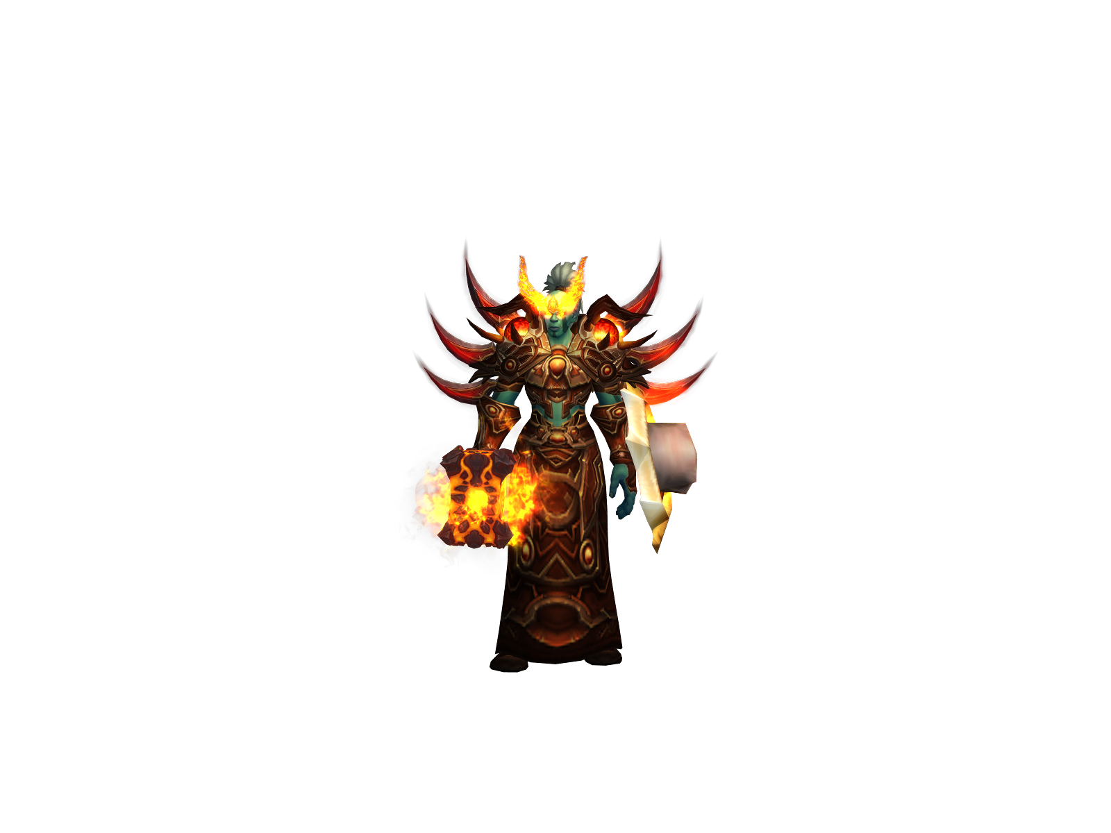 Shamante 3D character render