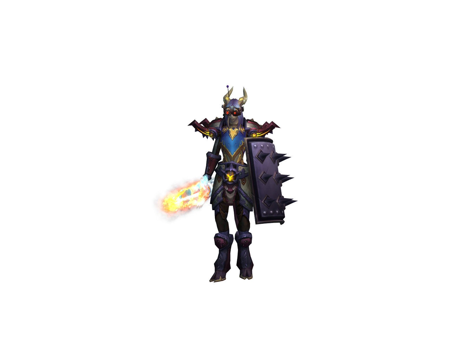 Smerz 3D character render