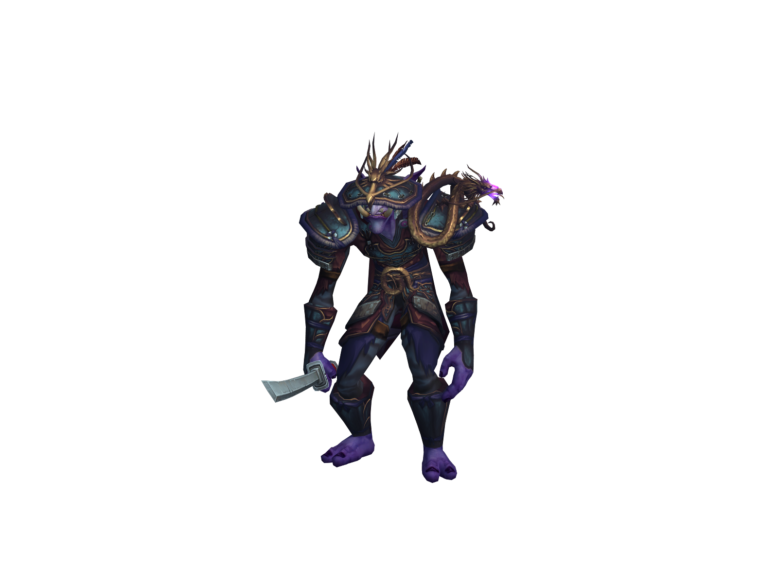 Kubajin 3D character render