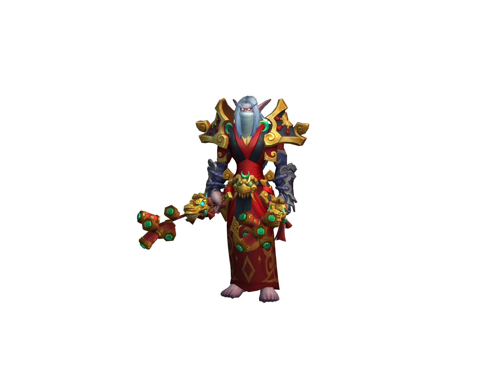 Tazal 3D character render
