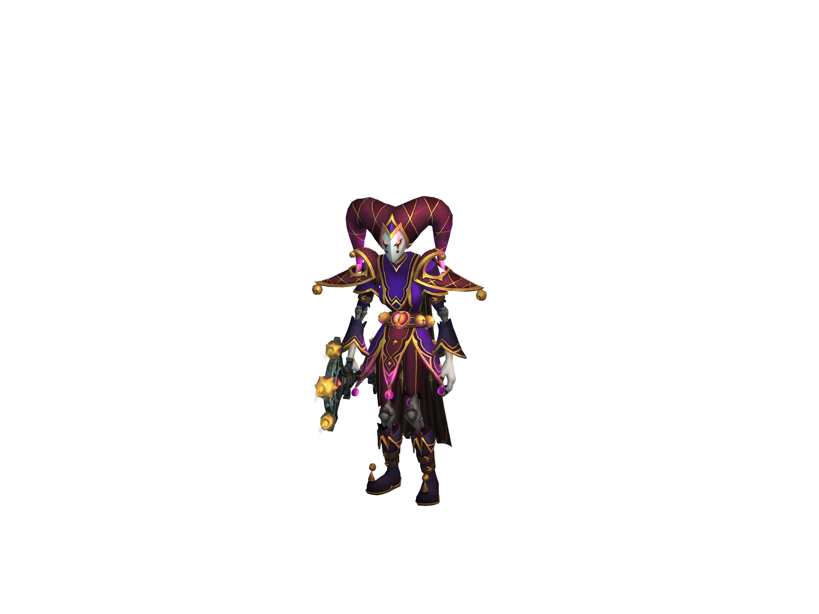 Kristalfan 3D character render