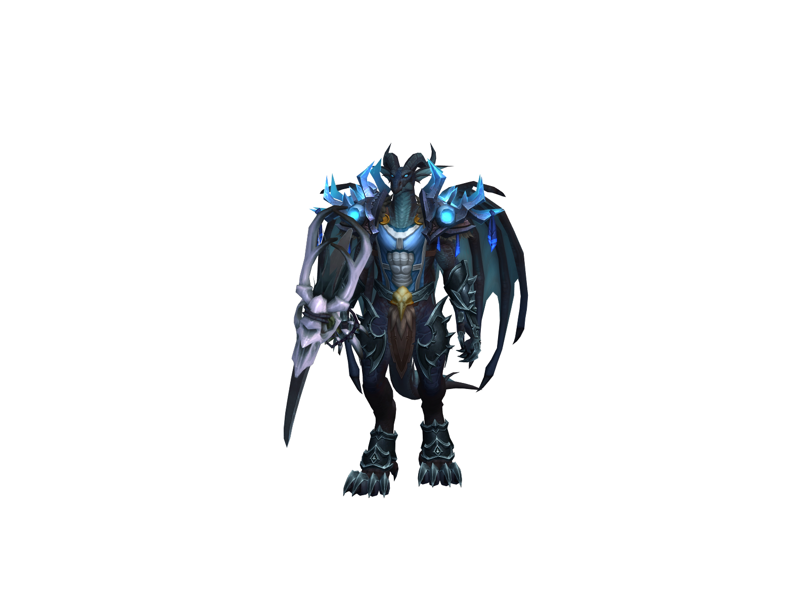 Nastydragon 3D character render