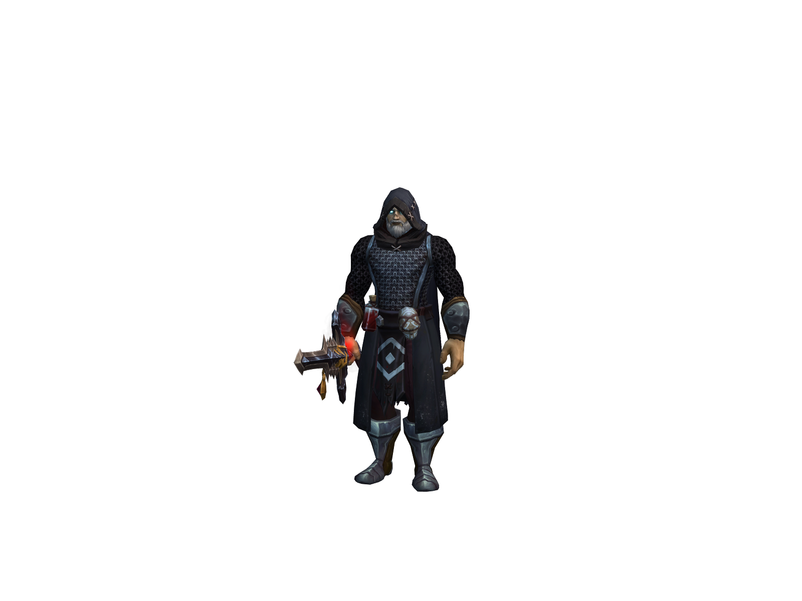 Spakel 3D character render
