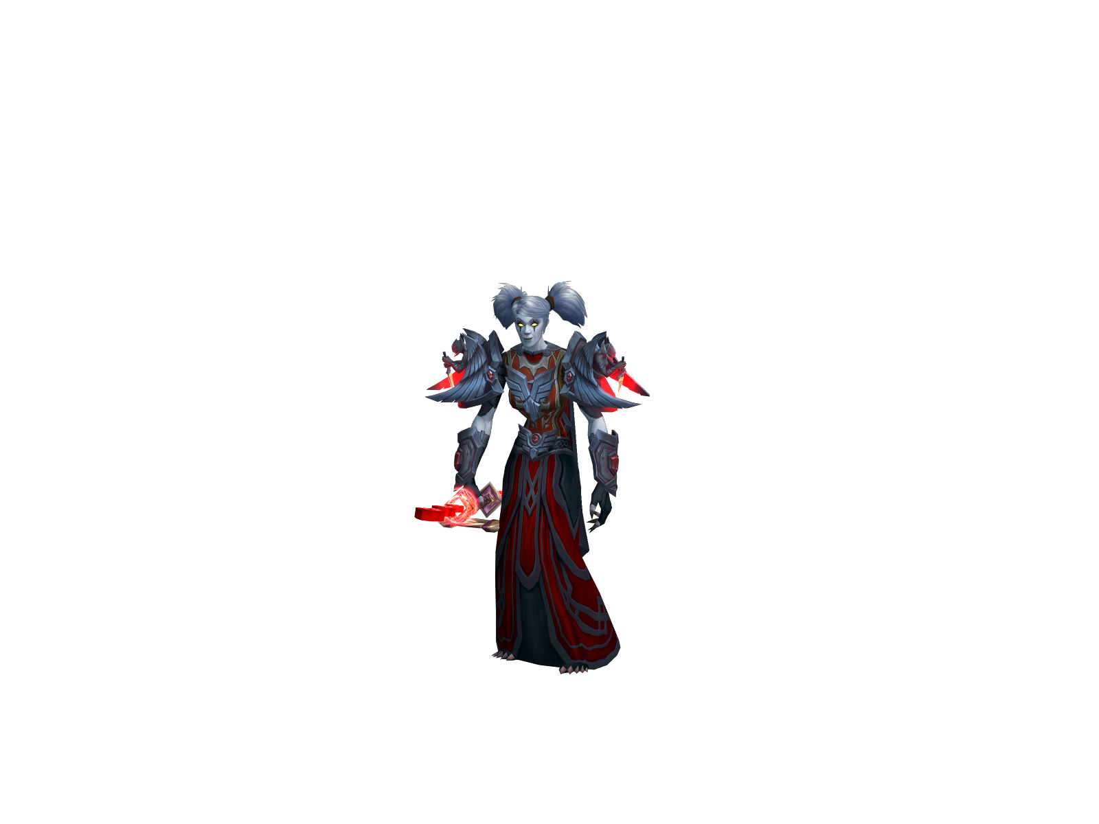 Dâhliá 3D character render