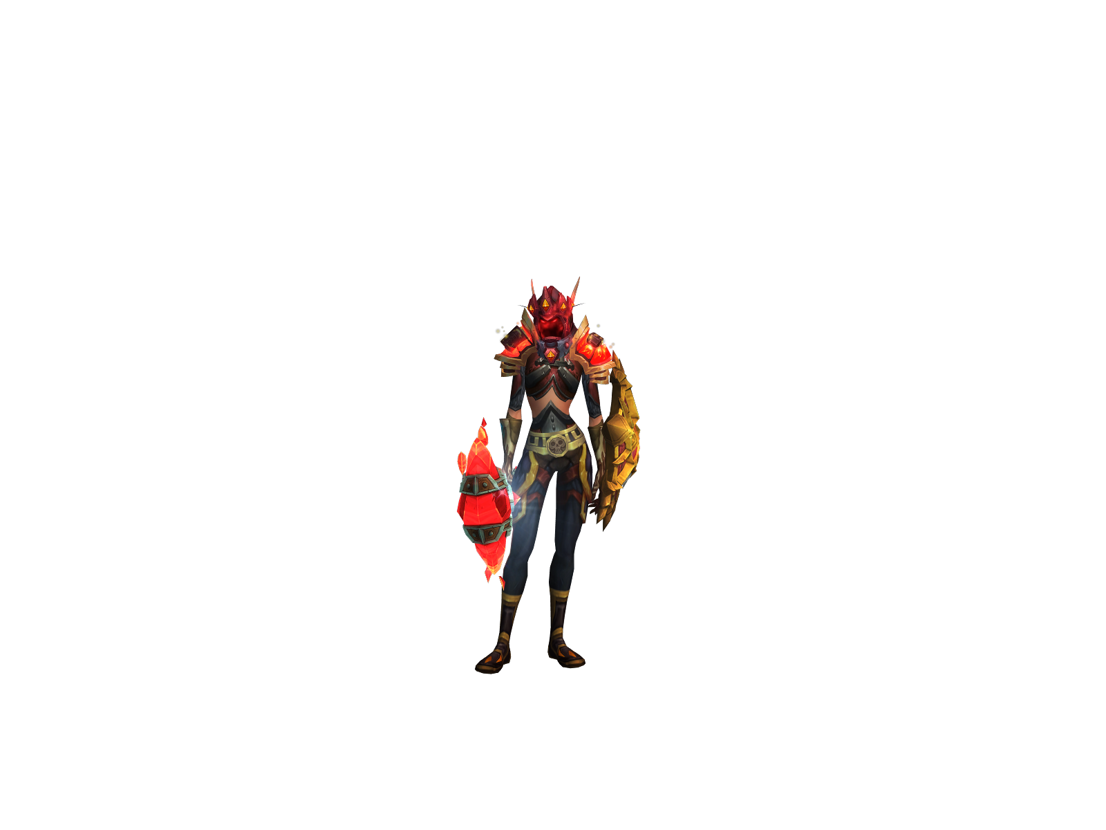 Yse 3D character render