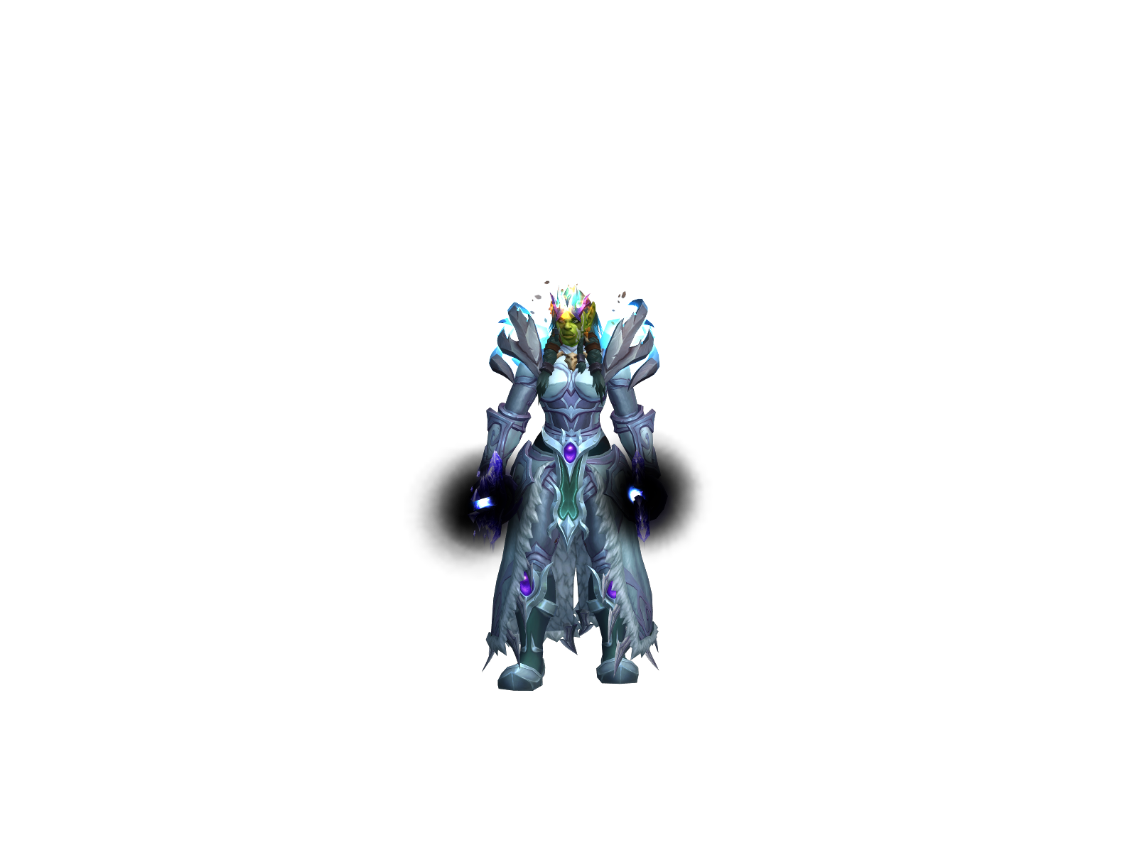 Cryba 3D character render
