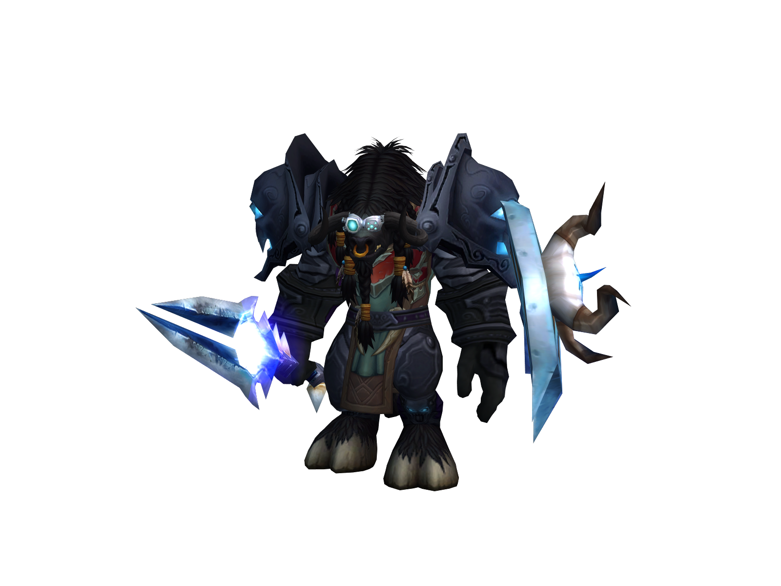 Holyshocked 3D character render