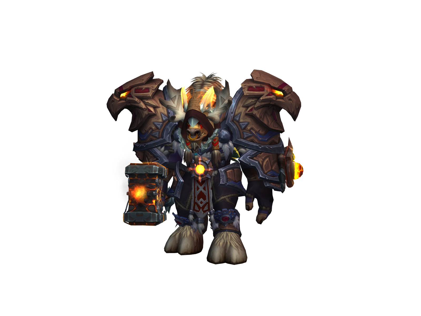 Bigblunder 3D character render
