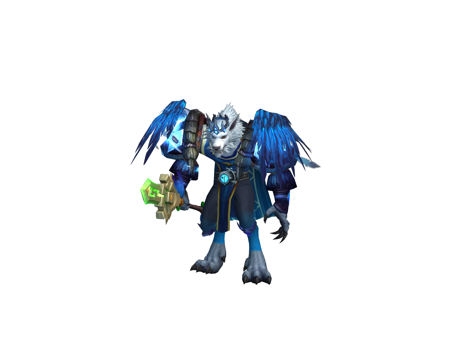 Enski 3D character render