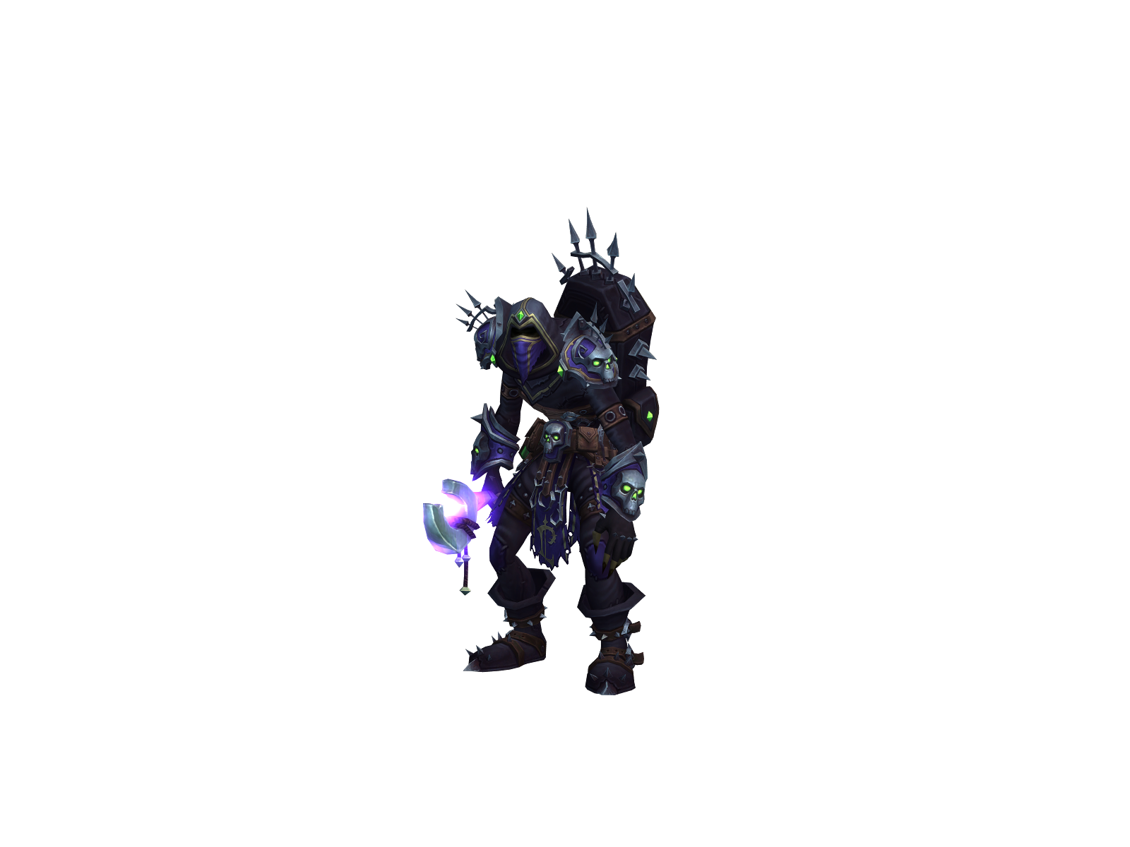 Akrospa 3D character render