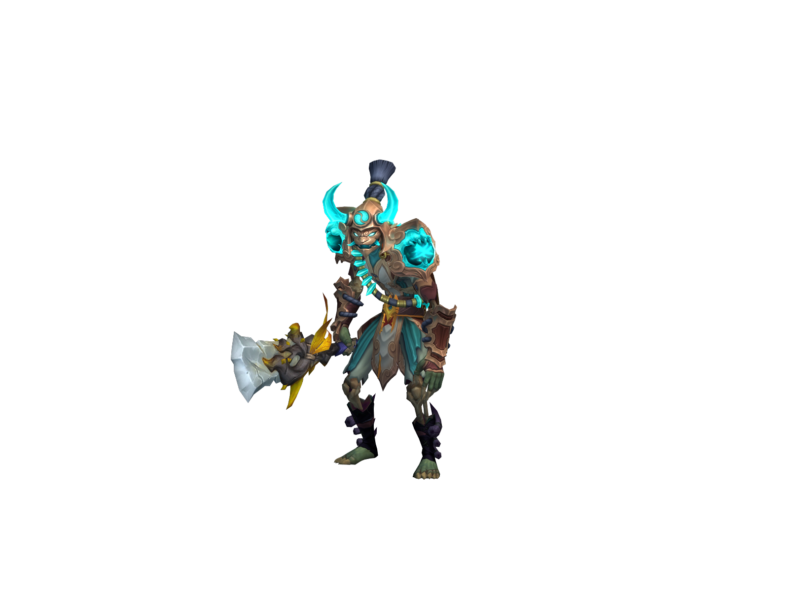 Fradezius 3D character render