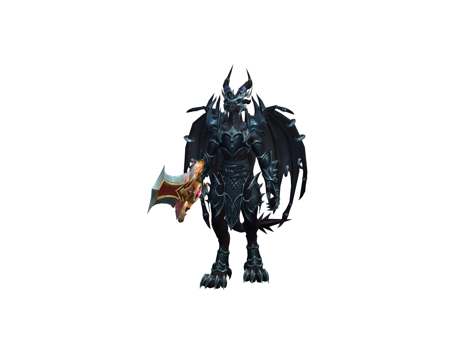 Aminaku 3D character render