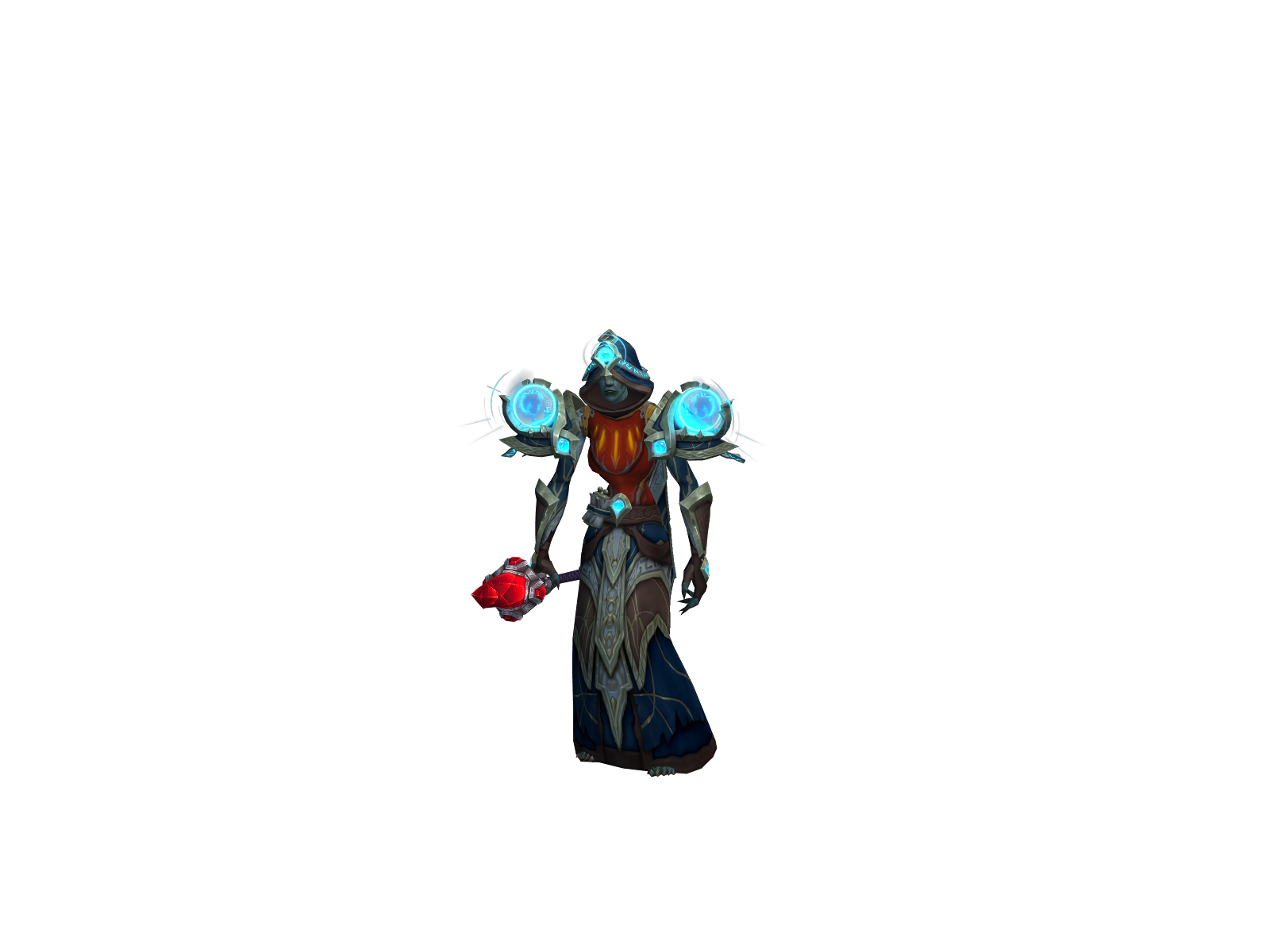 Rikket 3D character render