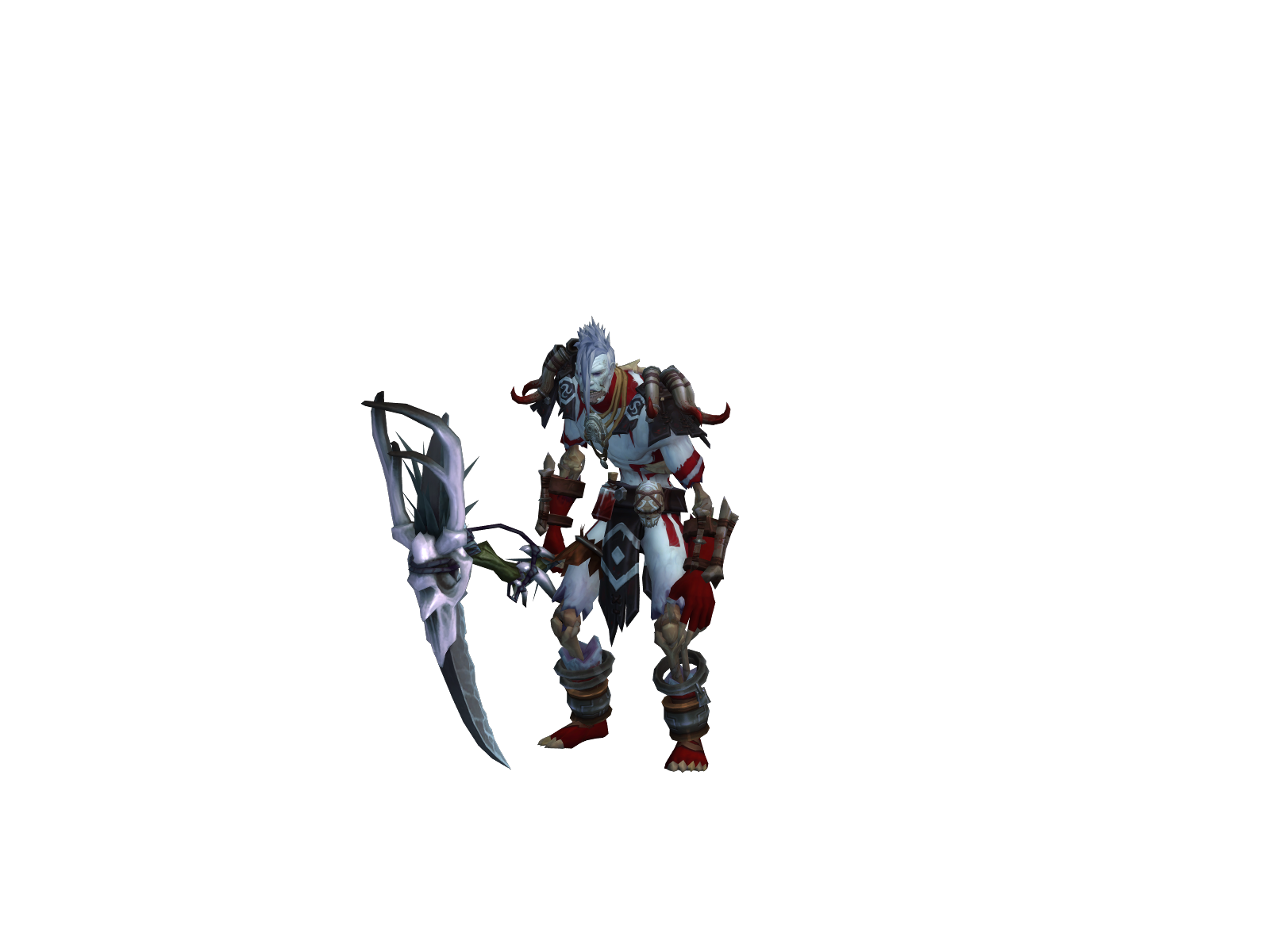 Bloodyrein 3D character render