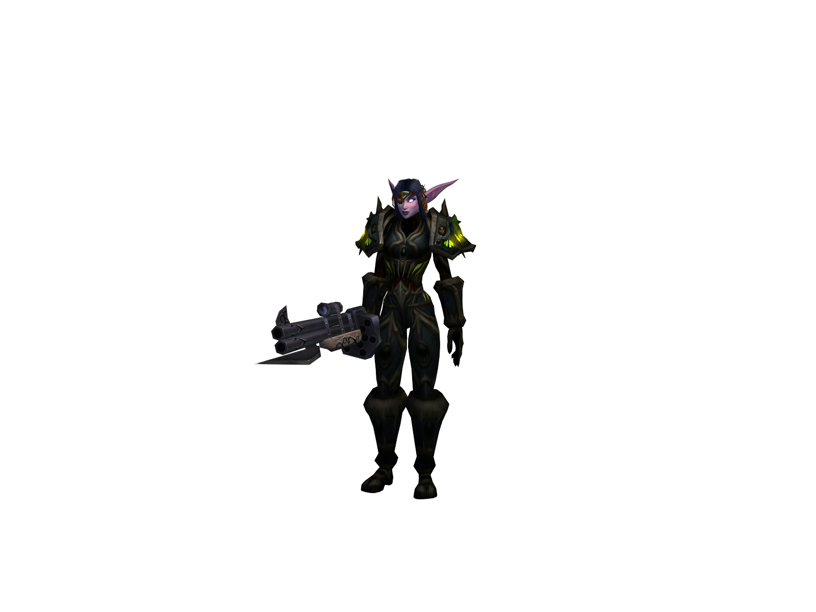 Jessieusher 3D character render