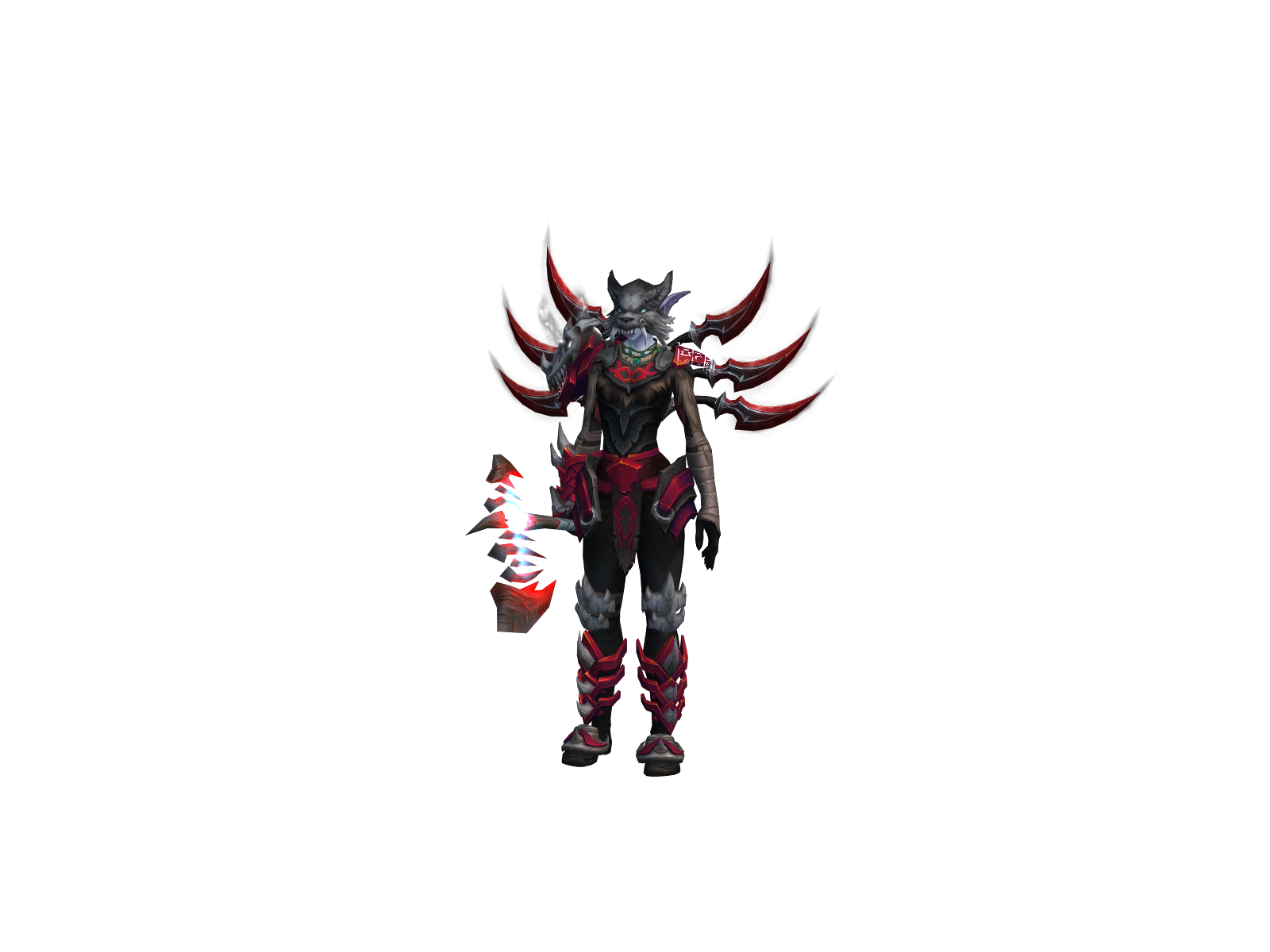 resentful 3D character render