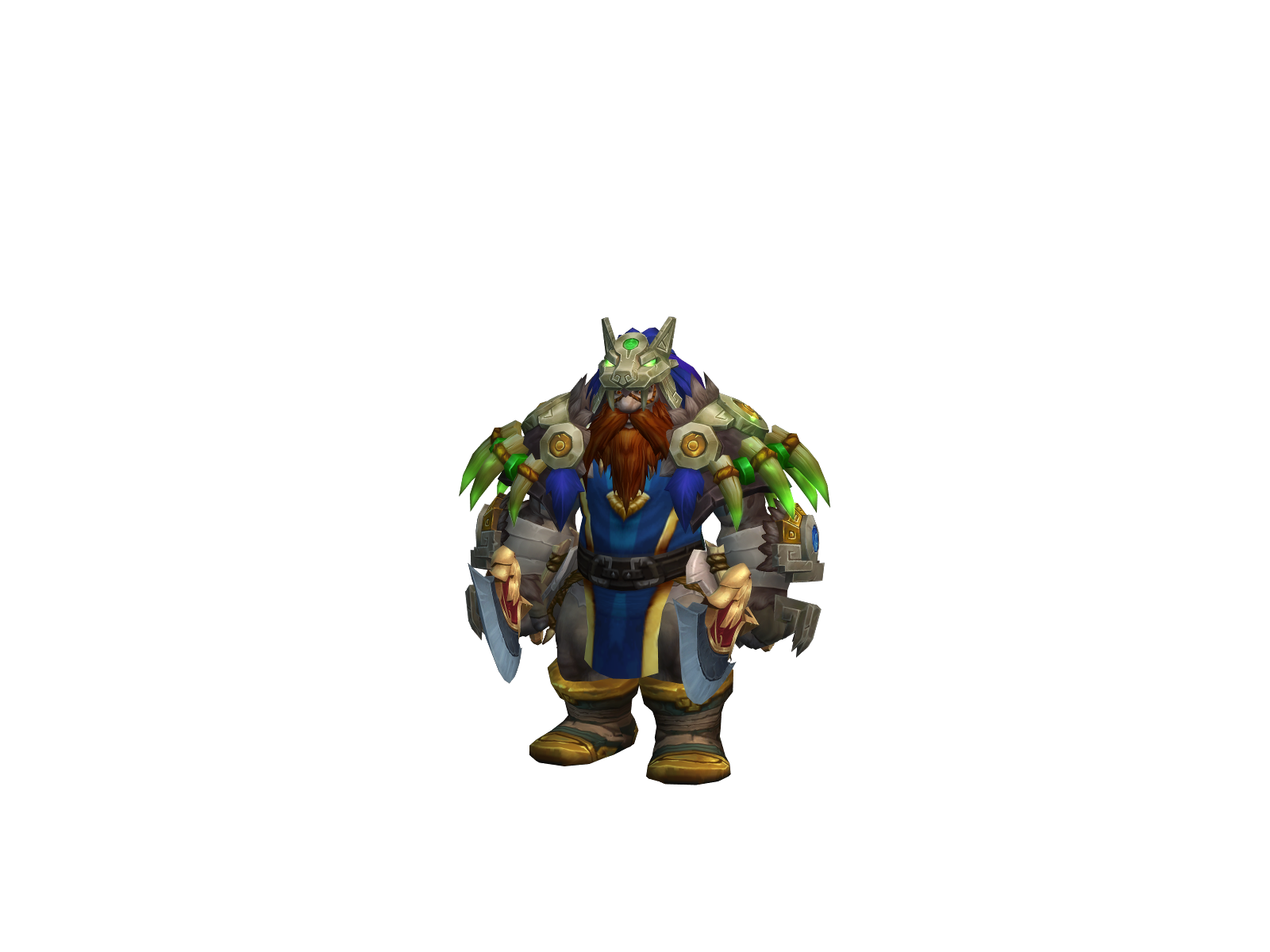 Brannurak 3D character render