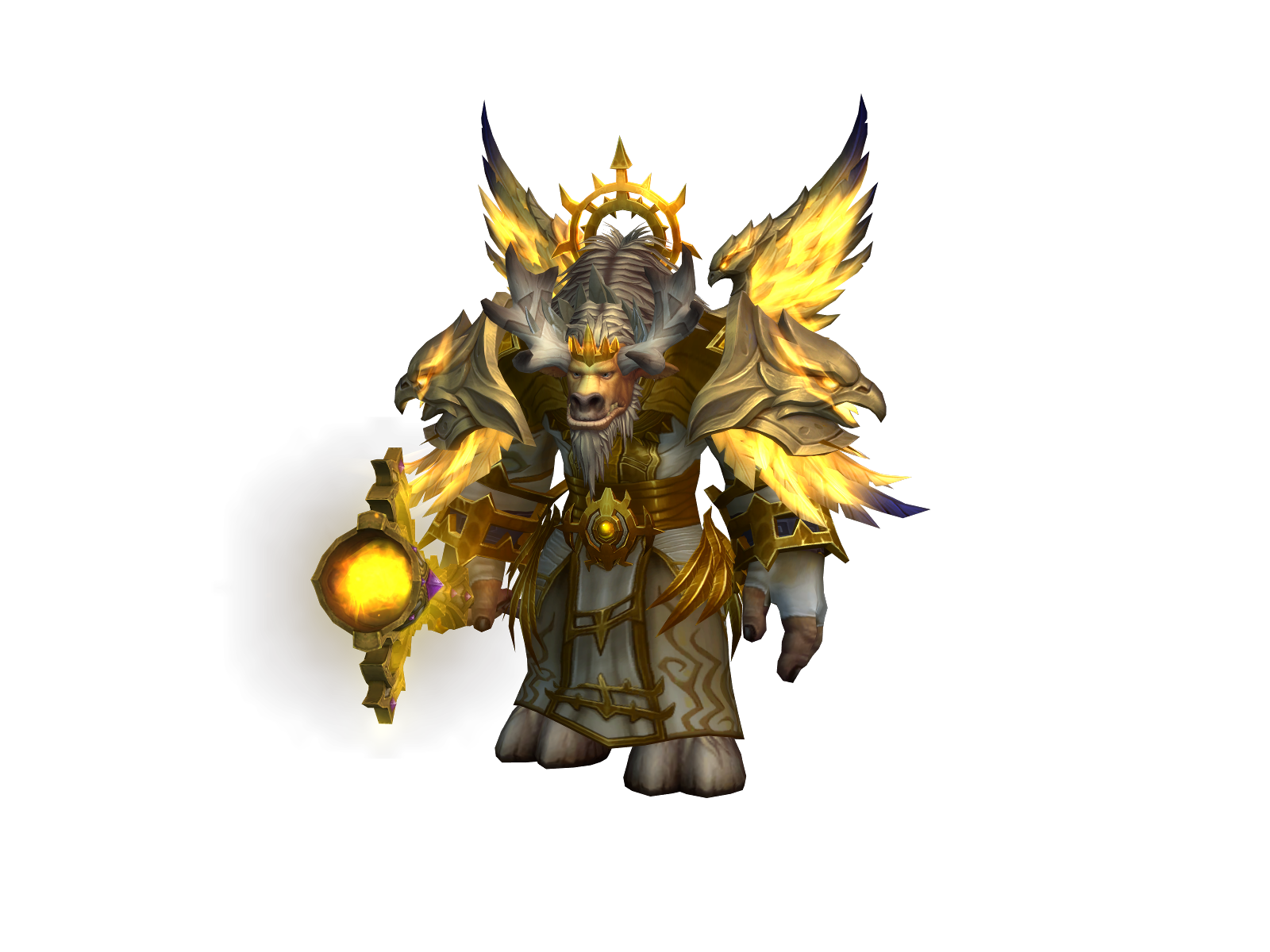 Hólymuhkuh 3D character render