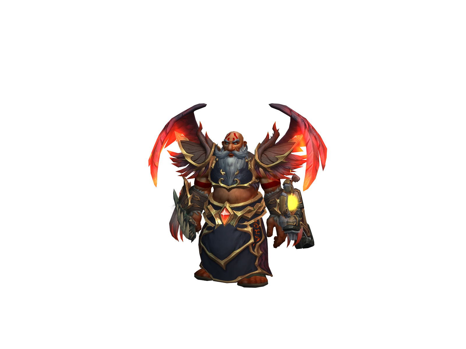 Akatösh 3D character render