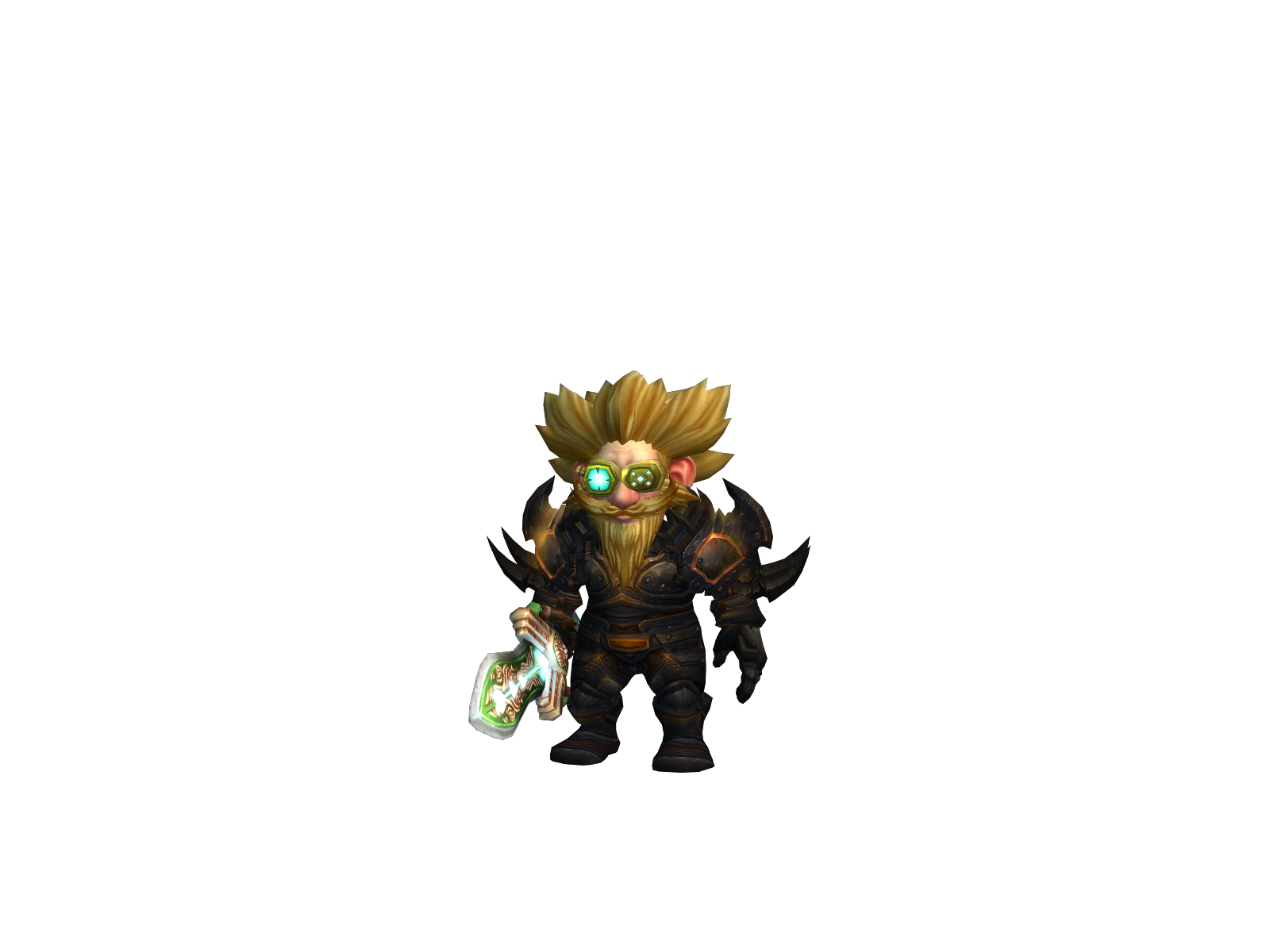 Kohlenjuke 3D character render