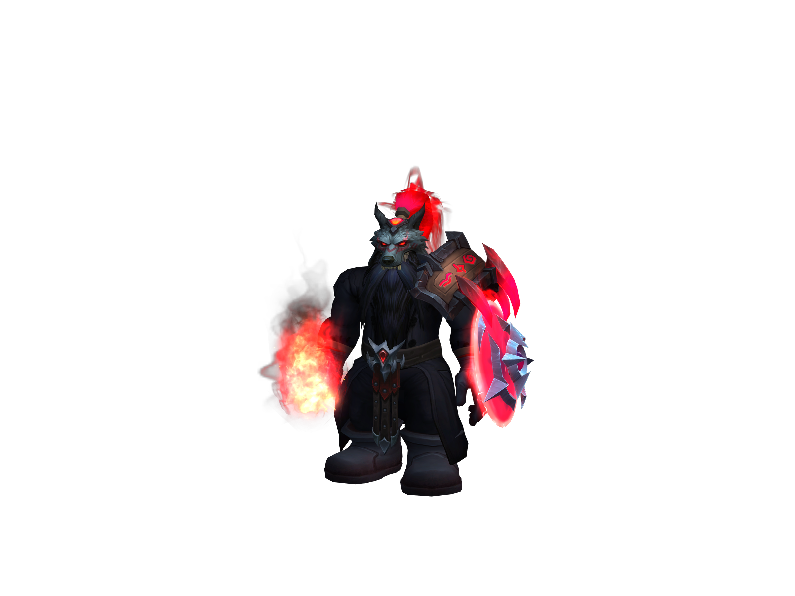 Thundrog 3D character render