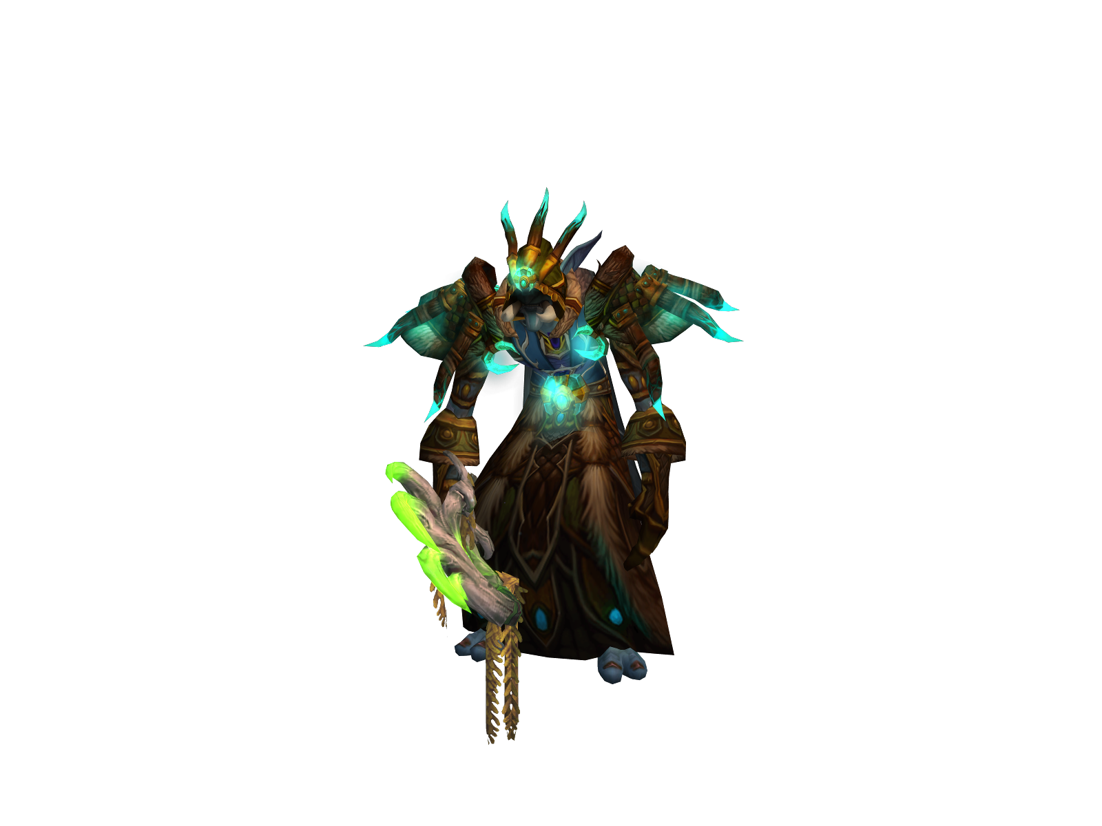 Exetitûs 3D character render