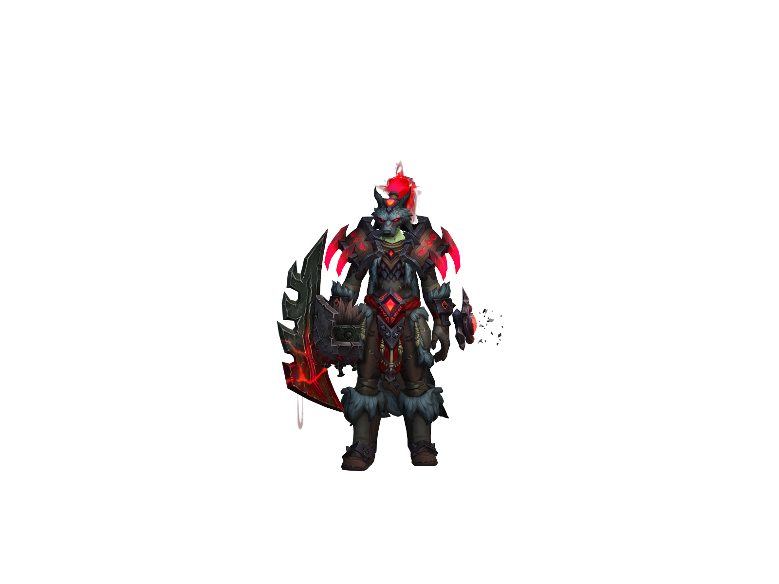 Aikira 3D character render