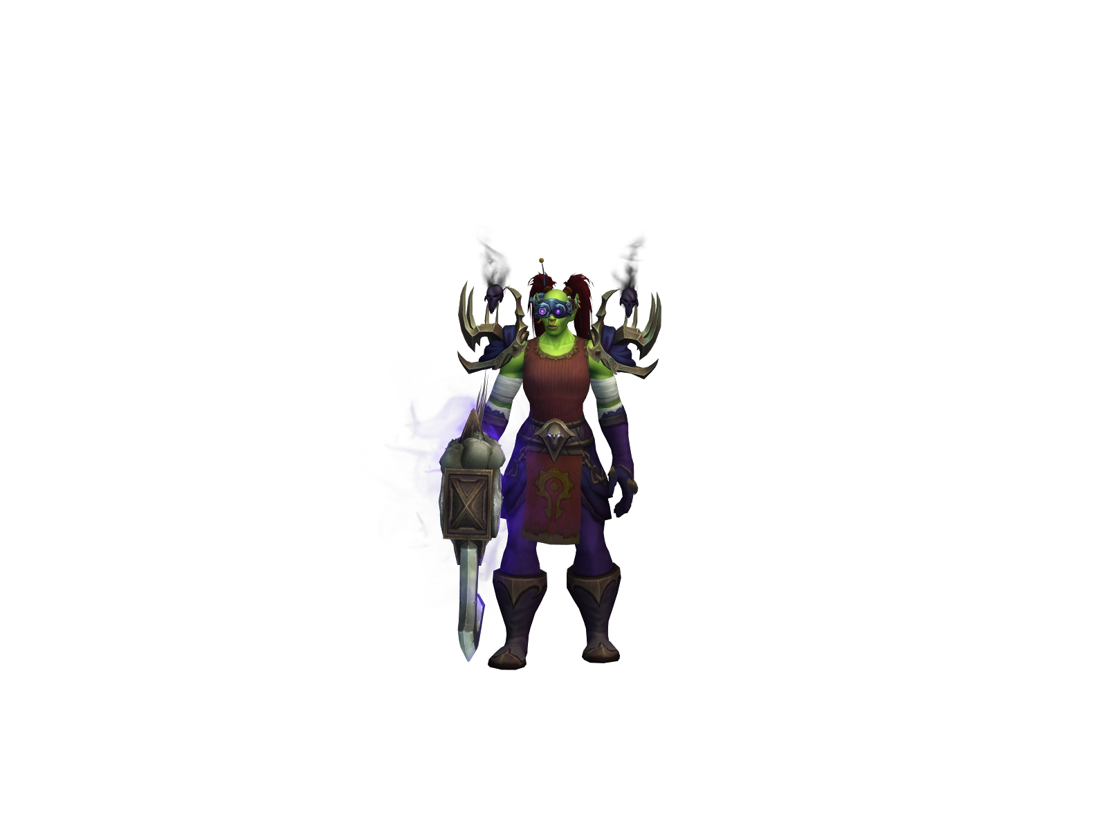 Kokalock 3D character render