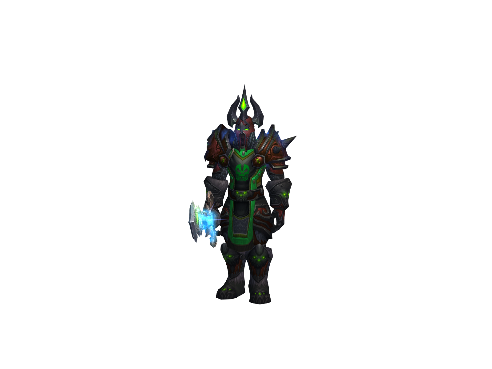 Thanâtoz 3D character render