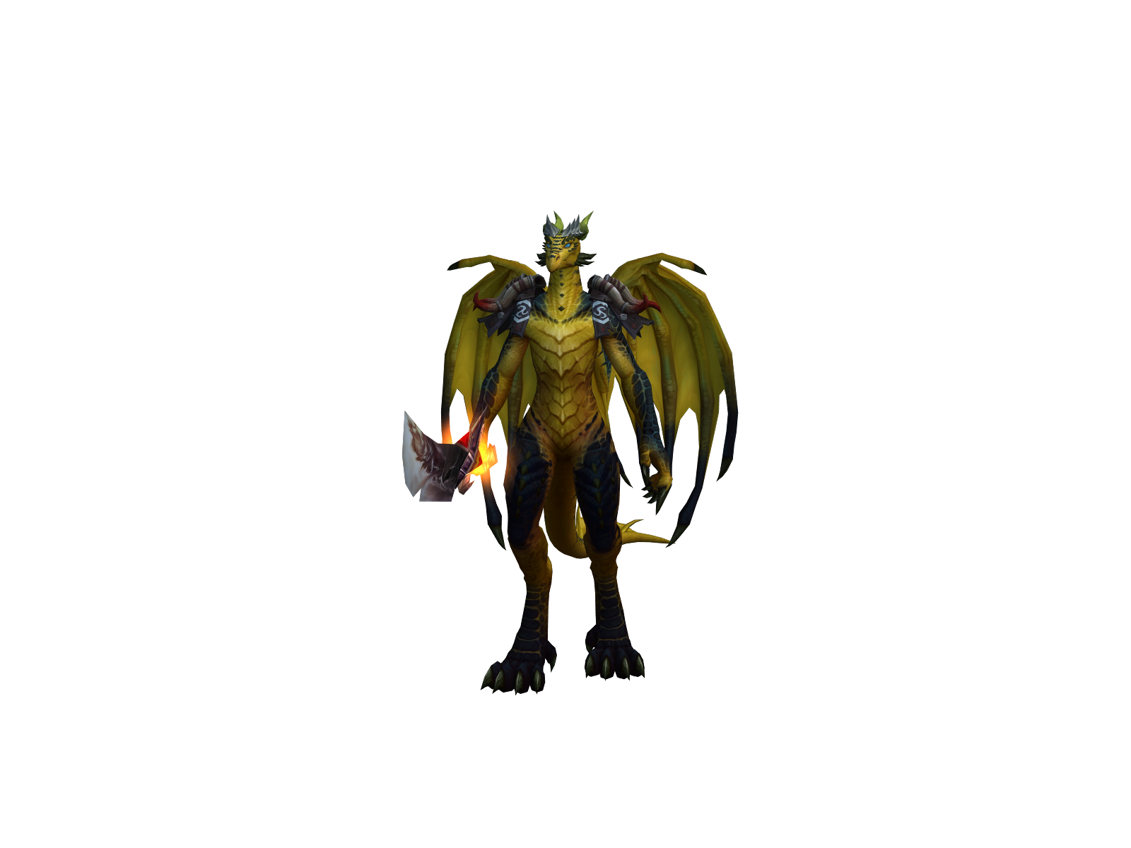 Myoni 3D character render
