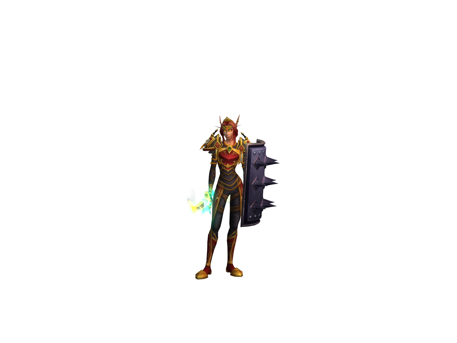Melinere 3D character render