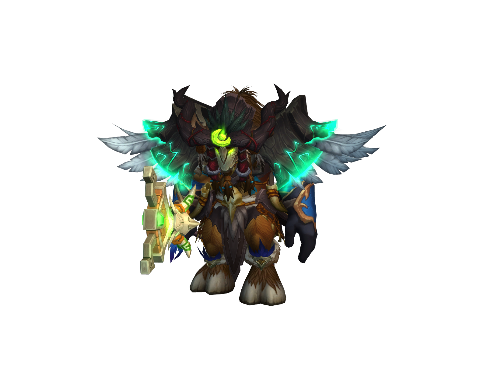 Donpaw 3D character render