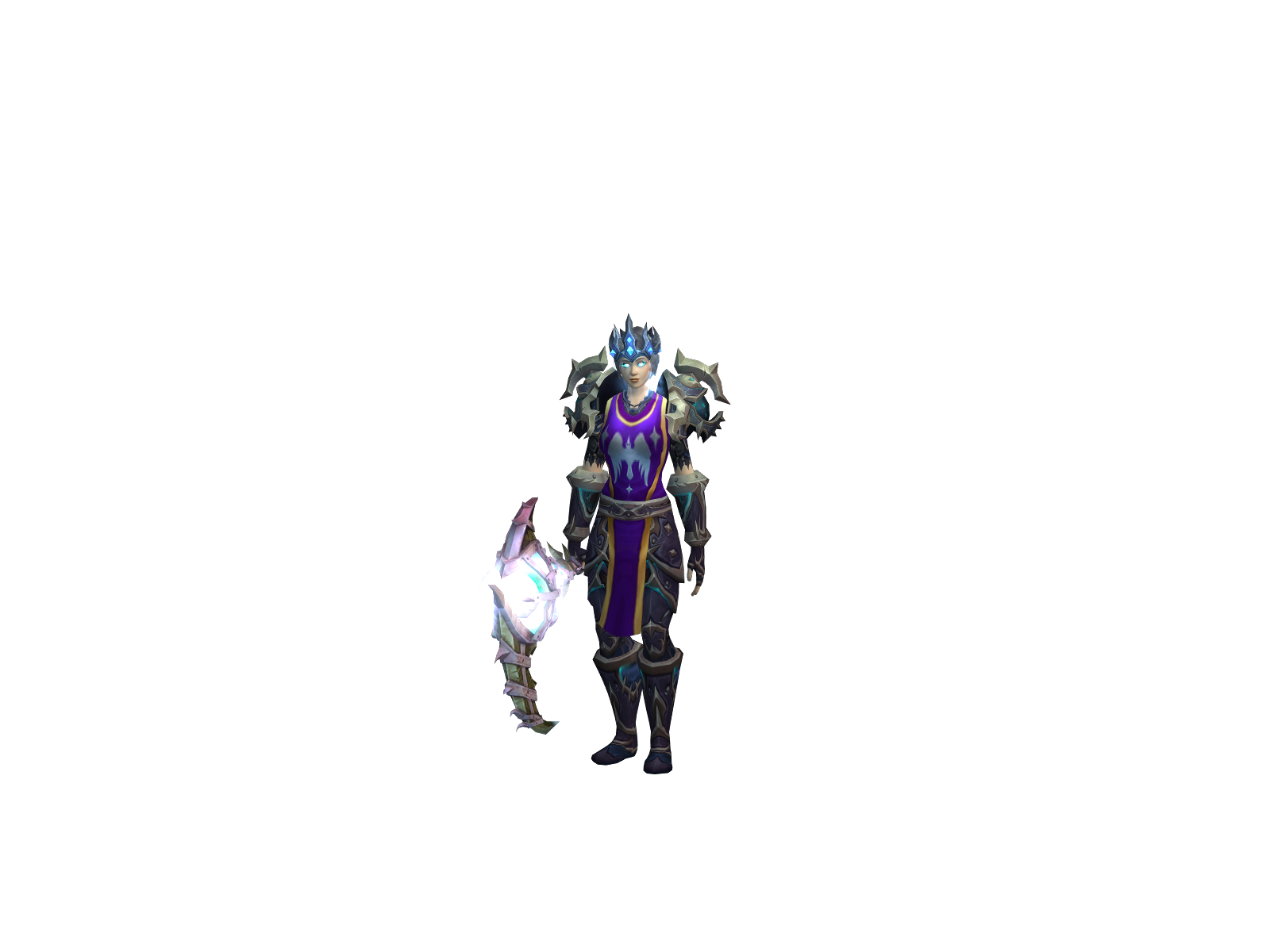 Glottkín 3D character render
