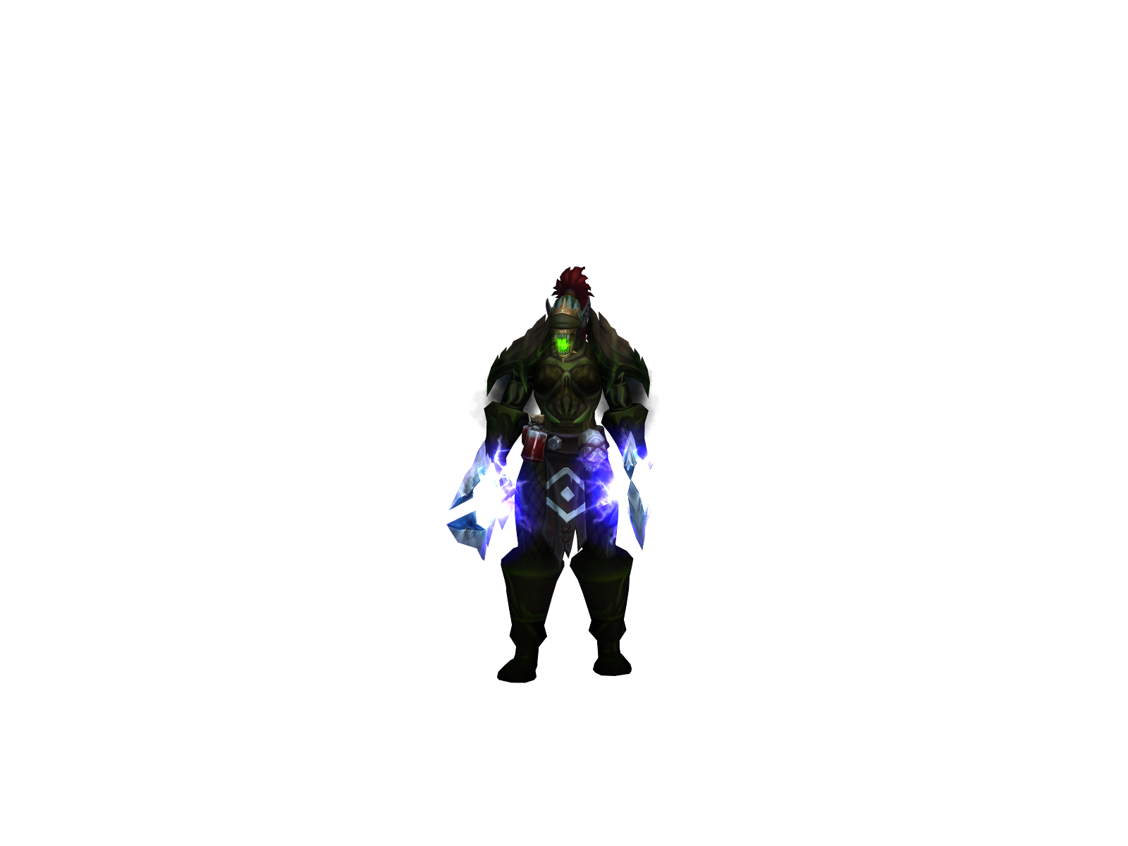 Darkbabayaga 3D character render