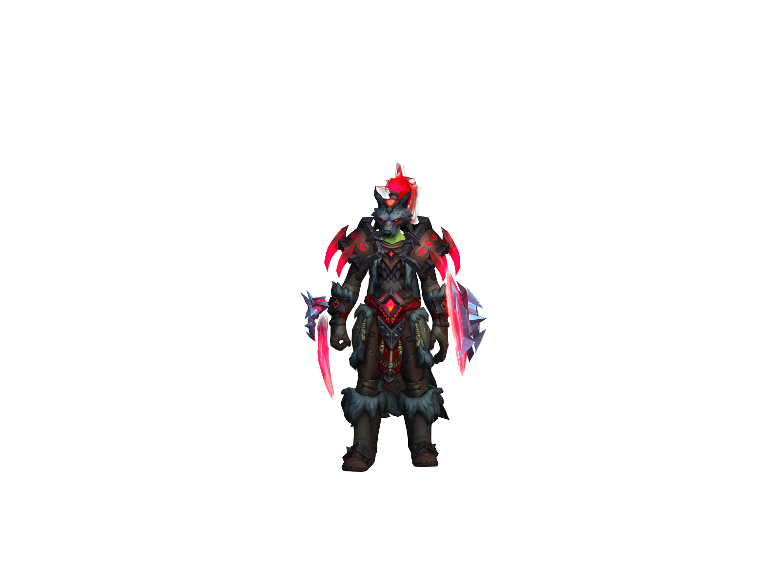 Perkytotem 3D character render