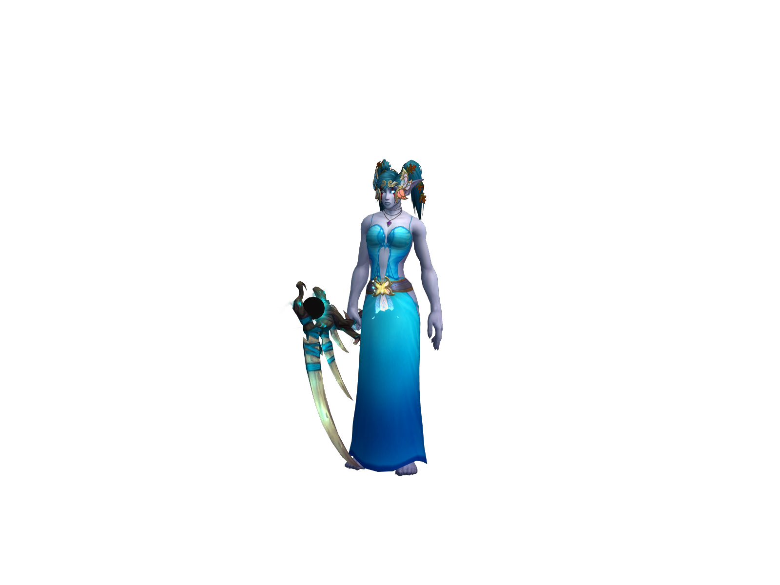 Ballerfichte 3D character render