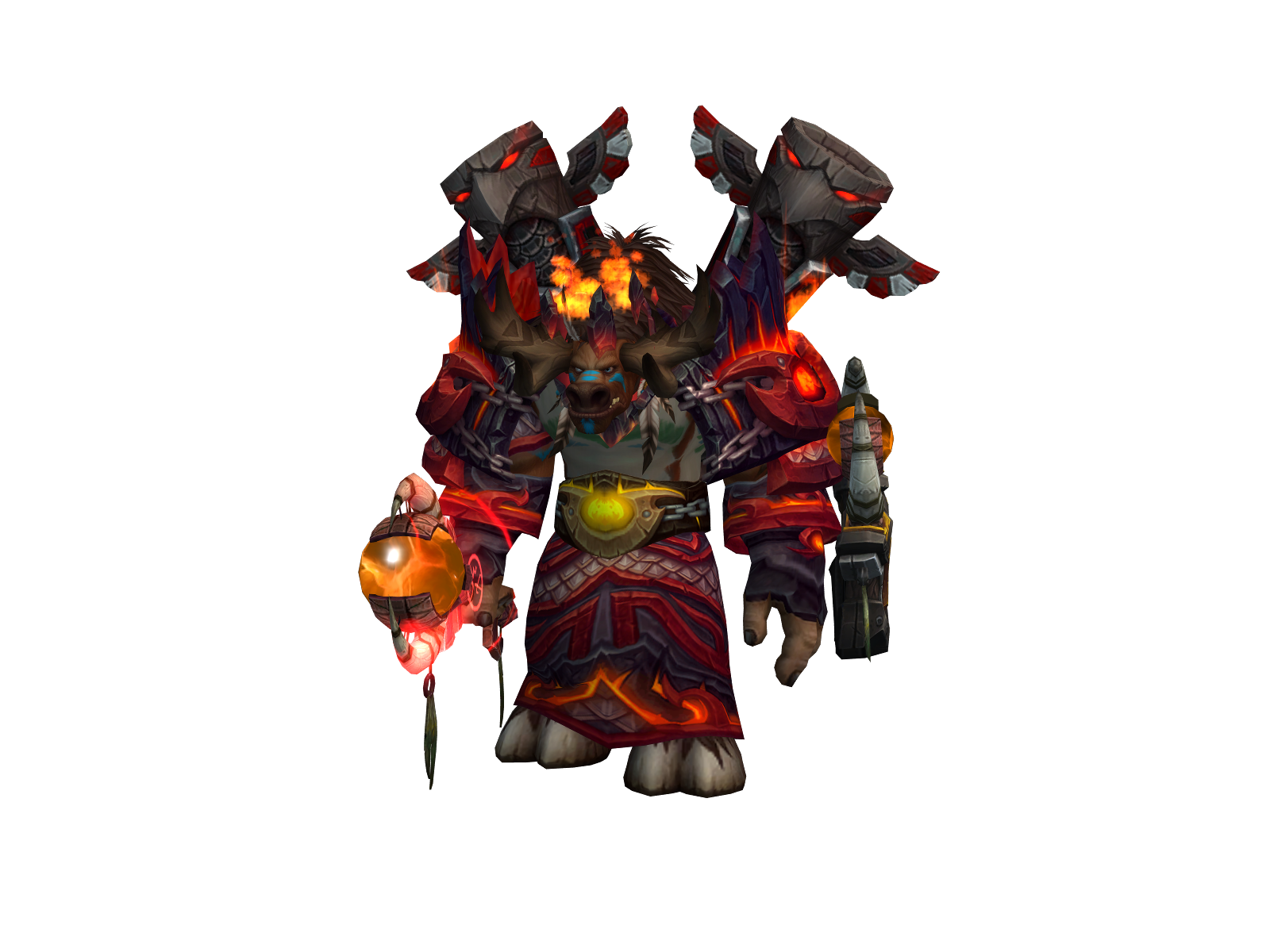 Blitzburgêr 3D character render