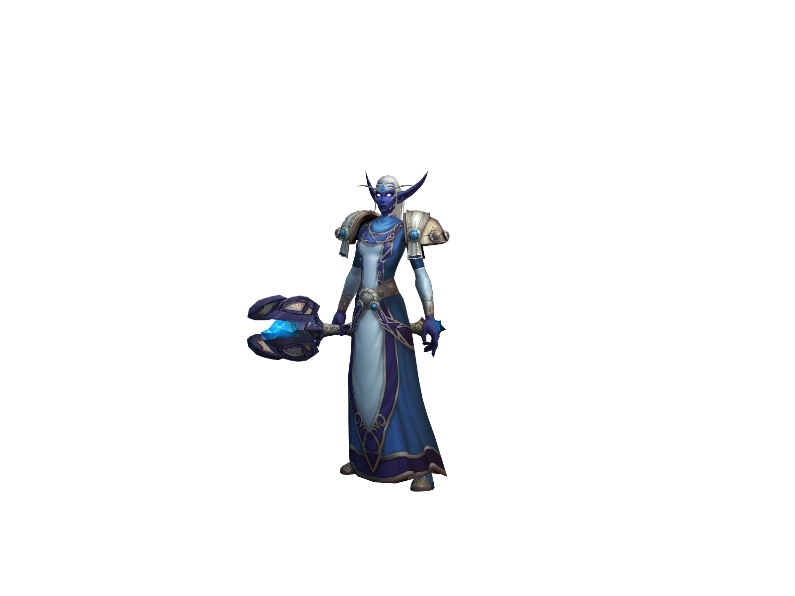 Obora 3D character render