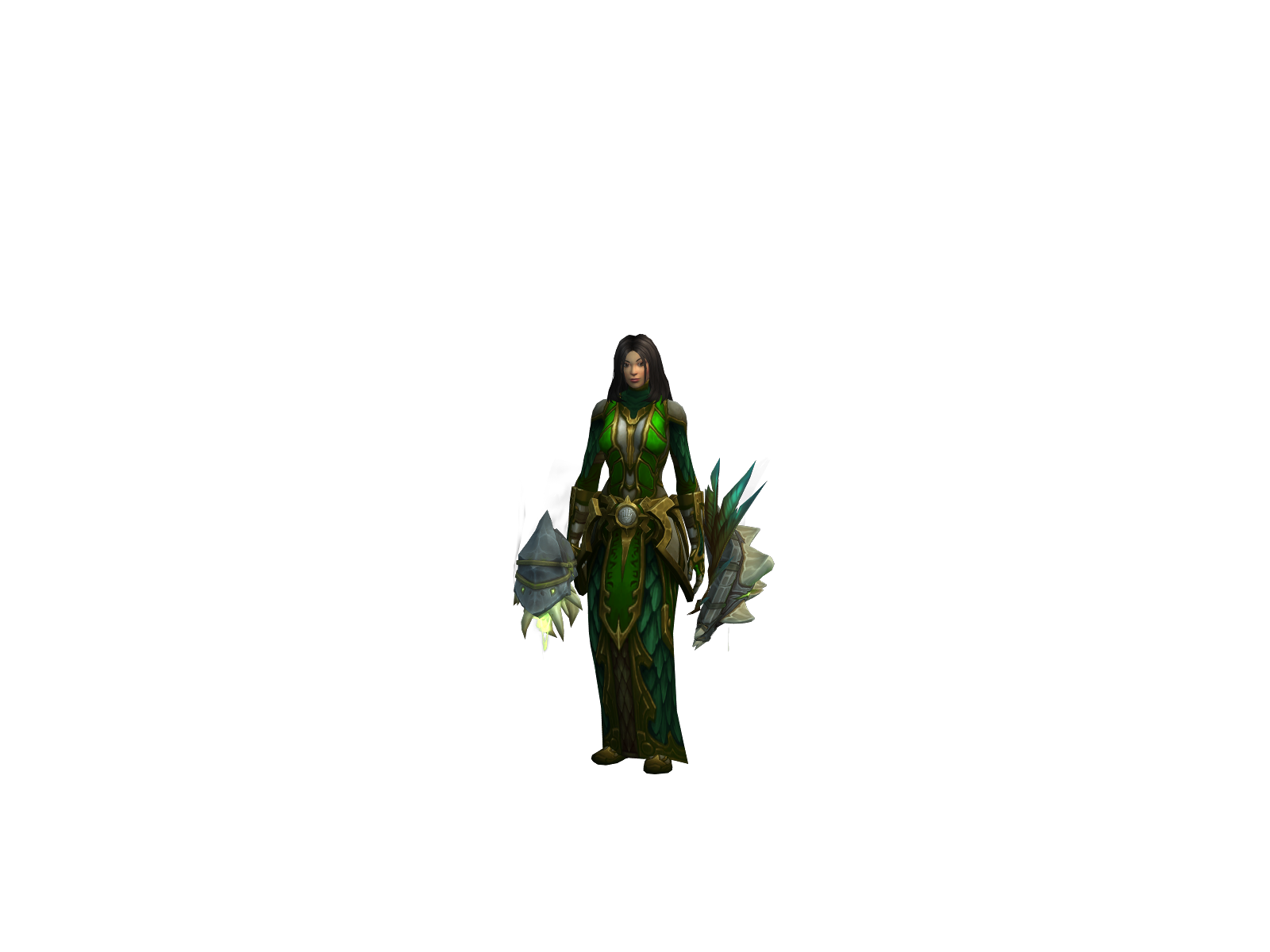 Endeque 3D character render