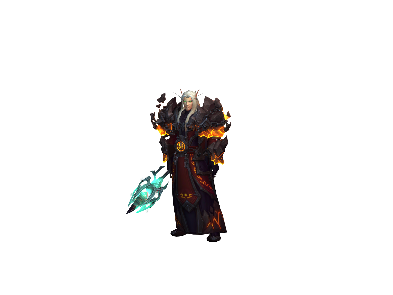Taliis 3D character render