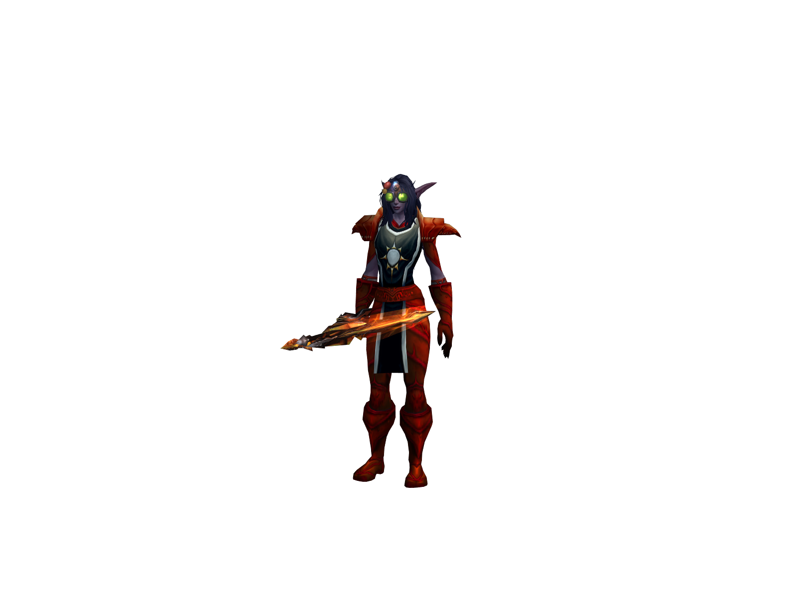 Mewlyyx 3D character render