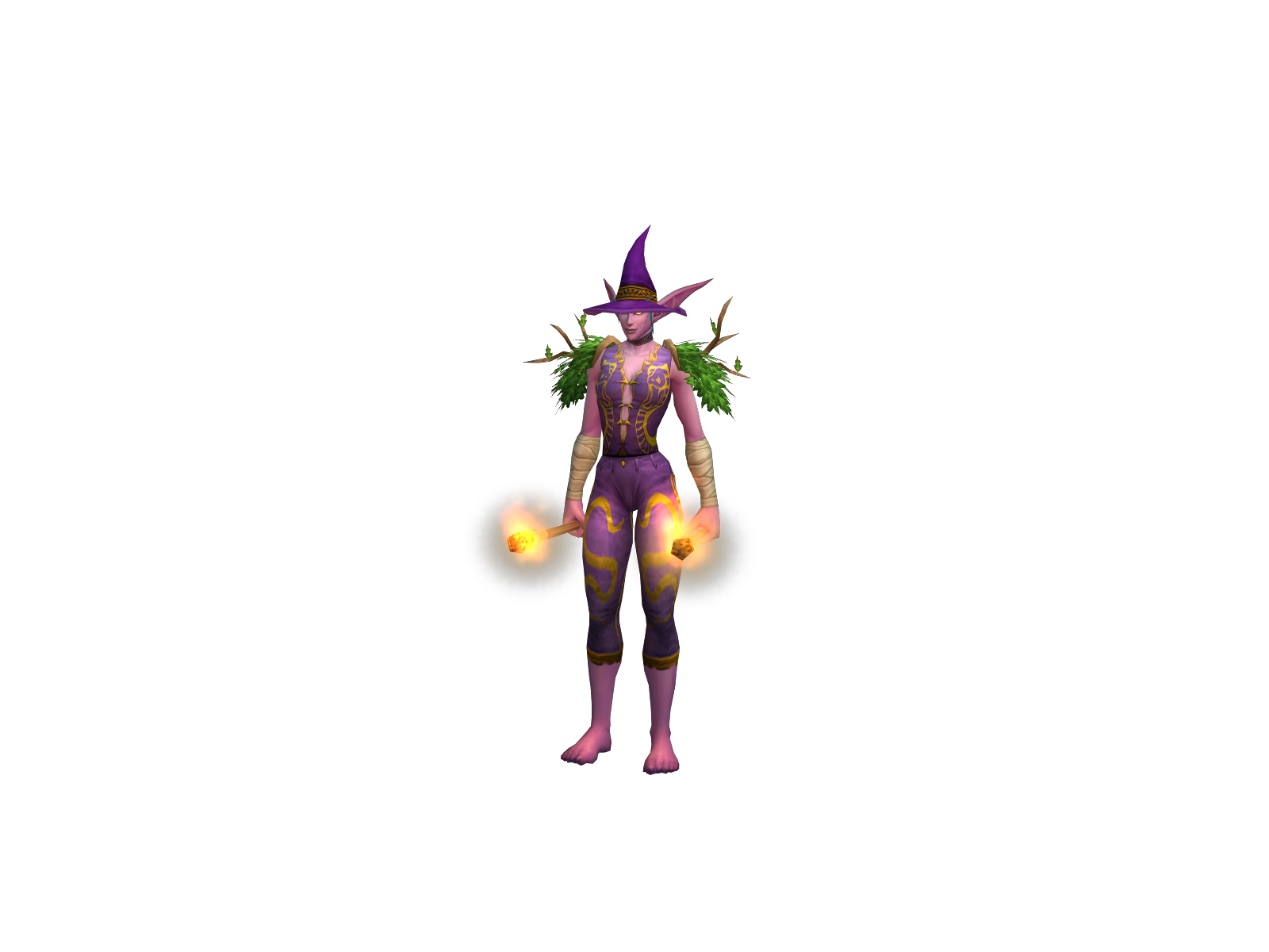 Flokietrees 3D character render