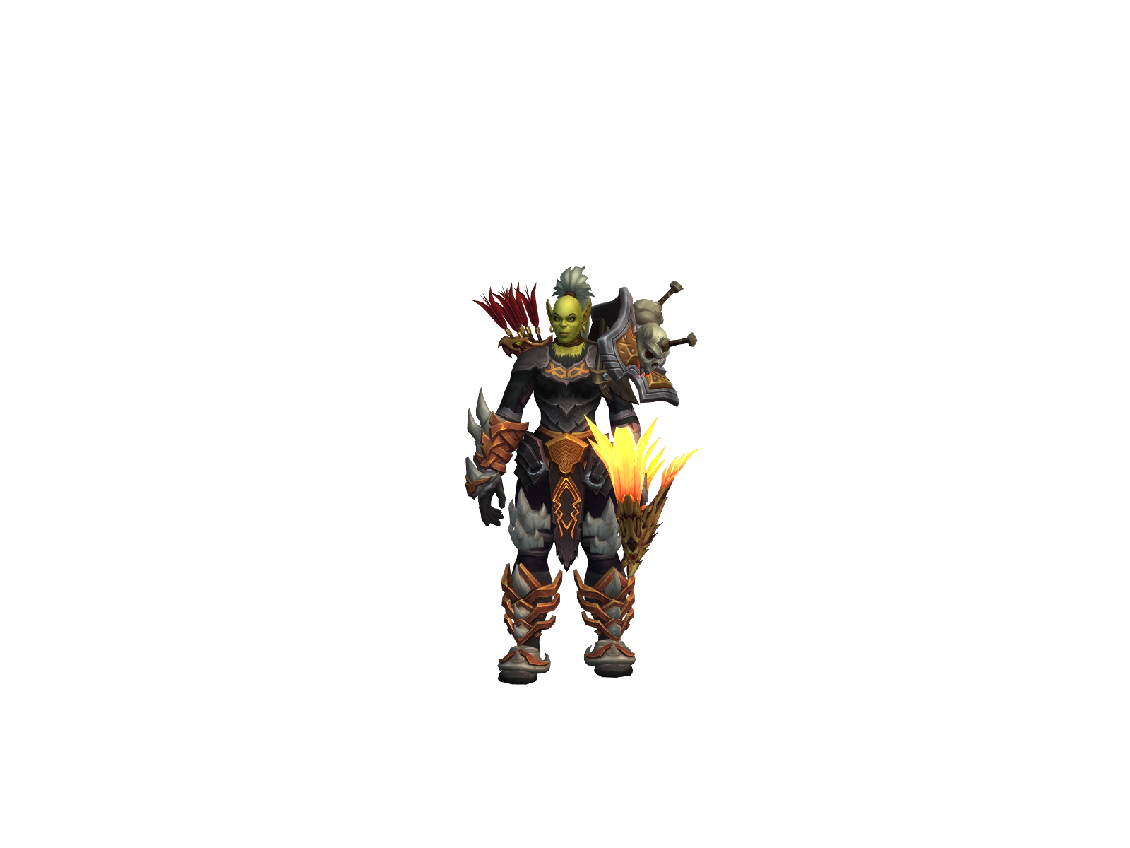 Traptina 3D character render