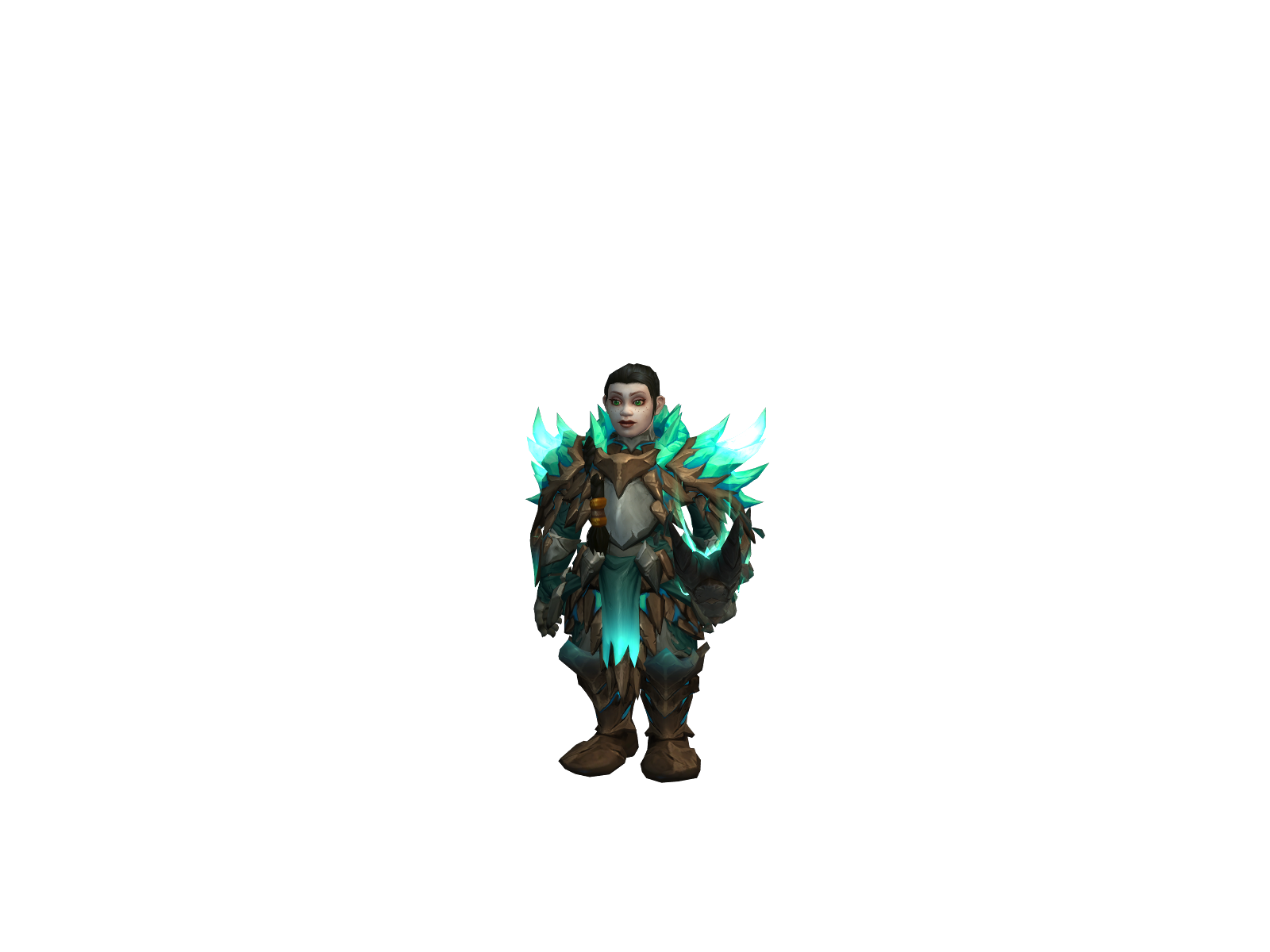 Fayala 3D character render