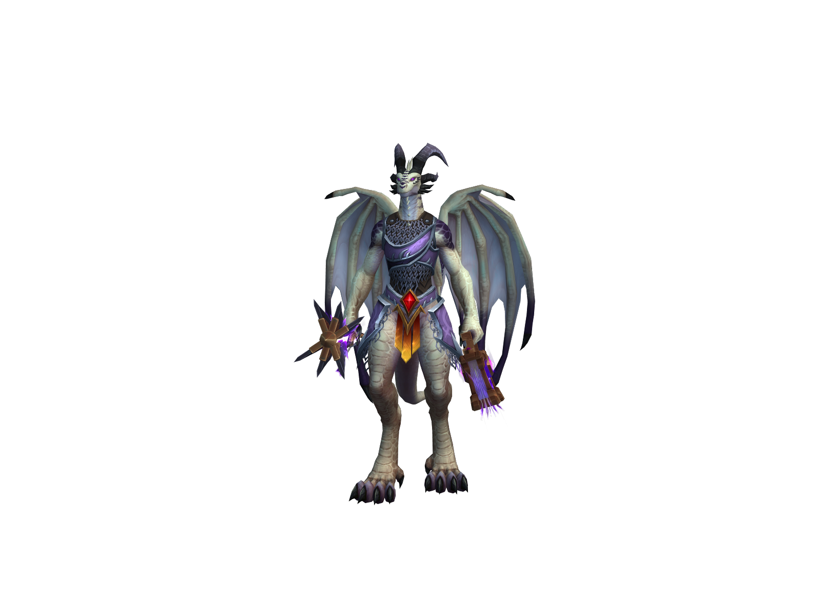 Umbraxi 3D character render