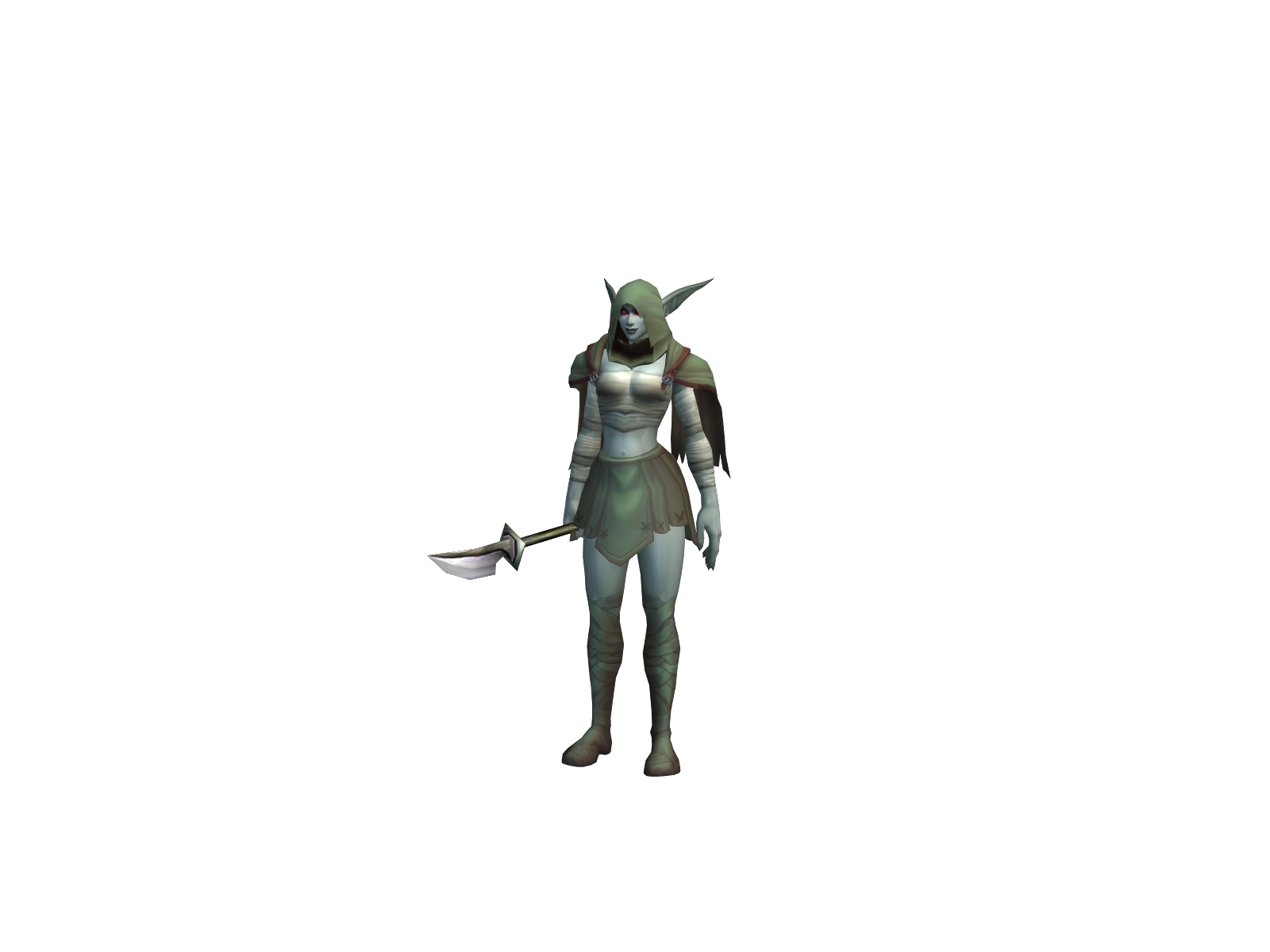 Nyxthera 3D character render