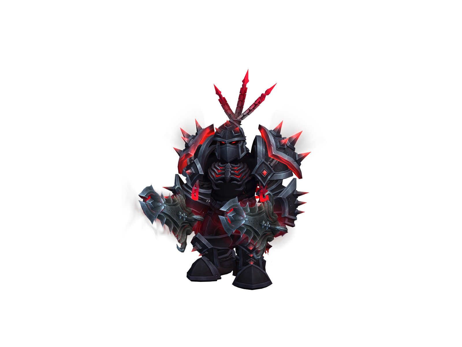 Dêrion 3D character render